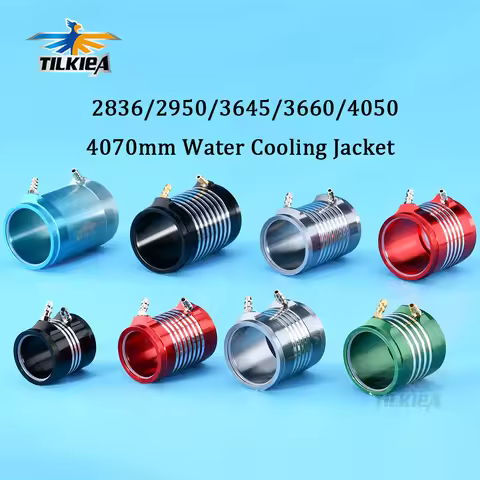 1pc CNC High Quality Aluminum Motor Water Cooling Jacket for RC Boat 2960/3660/3674/4074/4082/4092 B