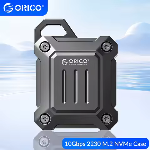 ORICO Travel 2230 M2 NVMe SSD Enclosure 10Gbps M.2 External Case Type C USB 3.2 Gen 2 Hard Disk Hous