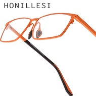 HONILLESI Titanium Eyeglasses Frame Men 2025 New Sports Outdoor Ultralight Glasses Japanese High-Qua