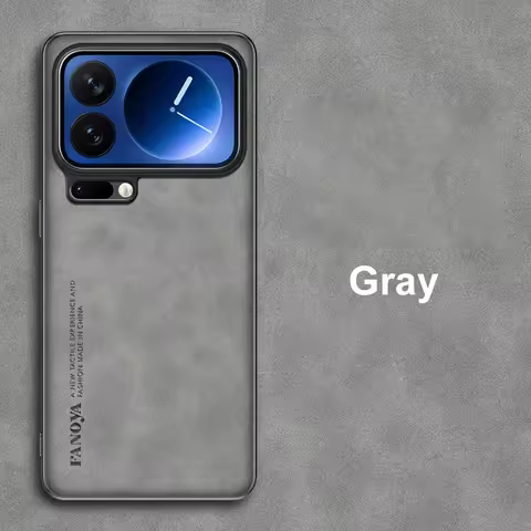 For Xiaomi Mi 17 Pro Max Case Luxury PU Leather Phone Case For Xiaomi 17 Pro Mi17 5G Back Cover Sili