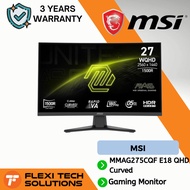 Flexi Tech MSI MAG275CQF E18 QHD Curved Gaming Monitor