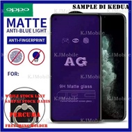 OPPO A5i A5 A5X A3 PRO A3X A3 AG Anti Blue Matte Anti Fingerprint Full Cover Tempered Glass