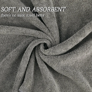 {UU61} 5/10/20PCS Bleach Proof Salon Towels Microfiber Absorbent Salon Hand Towels for Gym Bath Spa 