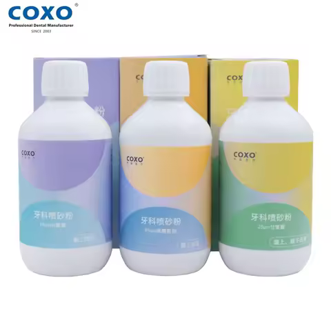 COXO Dental Air Polisher Prophylaxis Teeth Polishing Powder Glycine Dental Abrasive Sandblasting Mac