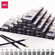 Deli Premium Sketching Pencil | Hardness from B - 14B, H, 2H, 3H, HB - painting pencil - Nuevo S999 