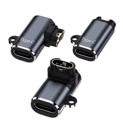For Garmin Fenix7 7X 5S 6 6X 6S PRO Watch Power Charger Cable Connector Converter Type-C Interface P