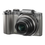 【Excellent】 OLYMPUS SZ-30 Multi-Recording Digital Camera, Silver, 16 Megapixels, 24x Optical Zoom, 2