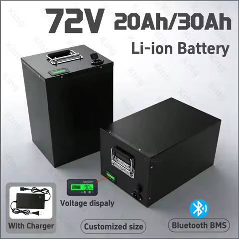 King- 72volt Two-wheeler battery Li-ion 72V 30Ah 20Ah Lithium ion battery with BMS for Two-wheeler T