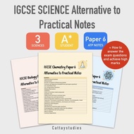 Cambridge IGCSE SCIENCE Alternative to Practical Paper 6 Softcopy Notes for syllabus 2021+