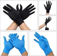 50PCS Food Grade Disposable Gloves Kitchen Garden Work Dishwashing Waterproof Nitrile Gloves Pink S/M/L