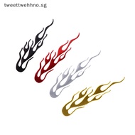 TW 20*4CM Car Motorcycle 3d Flame Fire Reflective Sticker Reflective Vinyl Decal SG