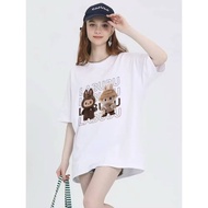 Kaos OVERSIZE LABUBU JUMBO ML XL 2XL 3XL 4XL 5XL 6XL LD 92-148 CM BIGSIZE LABUBU LUCU COMBED PRINTIN