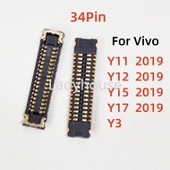 2-10Pcs 34Pin LCD Display Screen Connector MainBoard FPC For VIVO Y11 2019 / Y12 2019 / Y15 2019 / Y