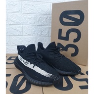 100% real pic-Yeezy Boost shoes 350 V2 black strip White. guaranteed quality 100% MTUU