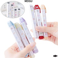 MEIGU Arrival Cute To Do List Journal Stamp, Multi-Head Detachable Seal Pen, Cute Portable Stamp Mar