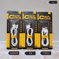 Qnet Data Cable @.4A Output S-15 Type-C Micro V8 I phone