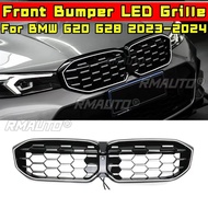 For G20 LED Bumper Grill Car Bumper Grill Body Kit Front Bumper LED Grille for BMW 3 Series G20 G28 