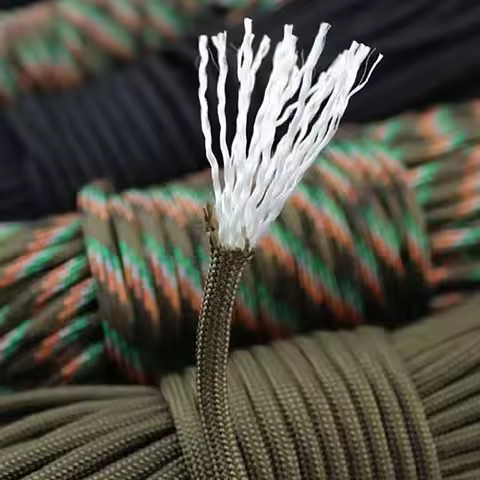 31m Paracord 550 Parachute Cord 100ft 4mm Paracord Rope Bundles Lanyard Rope Paracord Black Camping