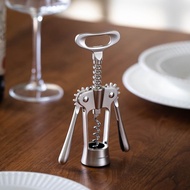 日本霜山 鋅合金雙翼螺旋式紅酒開瓶器