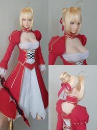 ［鋼彈小鋪］FGO FATE 紅saber 尼祿 吾王 1/6 可動人偶 ob手繪植髮頭雕 整套人偶