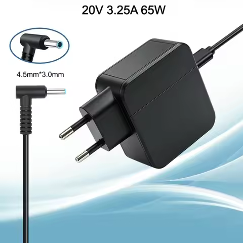 20V 2.25A 45W/20V 3.25A 65W 4.5*3.0mm Blue Tip Power Adapter For HP Pavilion x360 Envy 11 13 15 M3 E
