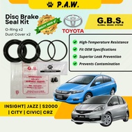 01463-S2A-000X GBS (FRONT) Disc Brake Seal Kit - Honda City TMO, City T9A, City GM2 (HALF SET)