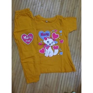 baju playset/tidur/basahan/taska kanak-kanak perempuan (marie) 2-8 tahun