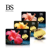 BS Jewellery Emas 999.9 Goldbar Edisi Bunga Raya 1.0 g / 0.5 g - F30