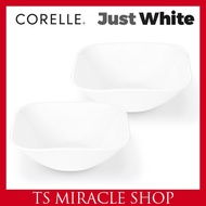 CORELLE KOREA Just White Salad Bowl Medium Size 2P Set Tableware / Dinnerware / Rice bowl,Soup Bowl