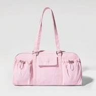 6L Hydro Hustle Water-Repellent Exterior Drawstring Snap Closure Zipper Flap Pockets Compartments Sh