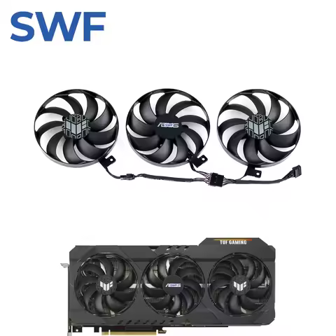CF9010U12D Cooling Fan For ASUS GeForce RTX 3060 3070 3080 3090 Ti TUF OC GAMING Graphic Card Cooler