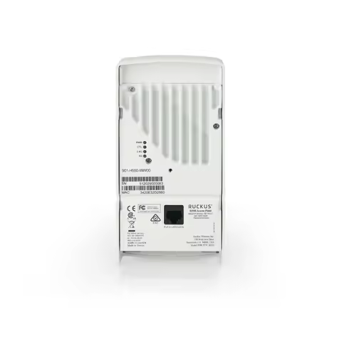 RUCKUS NETWORKS 901-H550-WW00 901-H550-EU00 H550 Wall-Mounted Wi-Fi 6 802.11AX 2x2:2 Access Point Io