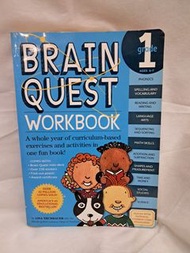 BRAIN QUEST WORKBOOK GRADE 1