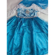 Xie Frozen Elsa Dress Kids Costume Birthday Party Dress