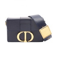 【二手】 Dior 30 MONTAIGNE 單肩包 M9204UMOS 海軍藍皮革 30 MONTAIGNE 單肩包 女款 A