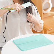 [WillbehotS] Silicone Hair Curling Wand Cover Hair Straightener Storage Bag Hairdressing Curling Iron Insulation Mat Heat Resistant Pouch [NEW]