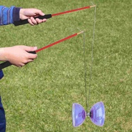[NEW] Mainan Pro Diabolo Yo Yoyo Cina Untuk Kanak-kanak Orang Tua Rod Rawak Sehala Masa Gandar Plast