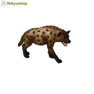 [Nikuyshop] Educational Toys Display Miniature Animals Dog Hyena Animal Figure