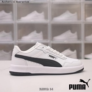 พูม่า PUMA Classic Canvas Sneakers รองเท้าบุรุษและสตรี รองเท้ากีฬา รองเท้าฟุตบอล รองเท้าวิ่งเทรล รองเท้าผ้าใบสีดำ