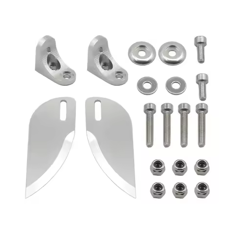 55*21mm RC Model Boat Water Knife Turn Fins for 60-75cm Electric / Nitro Power Remote Control Boats 