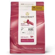 Ruby Callebaut 100 grams / Chocolate Callebaut Ruby 33.6%