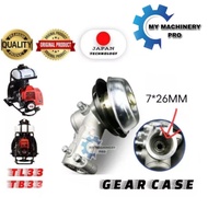 Mesin Rumput TB33 TL33 Kepala Depan 7Gigi Gear Case 7T 26mm NIKACHI PARTS MITSUBISHI /EUROPA HILT
