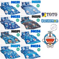 TOTO ++ ชุดประหยัด ++ ชุดผ้าปูที่นอน+ ผ้าห่มนวมเอนกประสงค์ 3.5/5/6 ฟุต โดเรม่อน โดราเอม่อน Doraemon