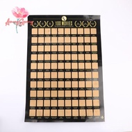 AmongSpring> 100 Movies Scratch Off Poster 100 Must-See Movies Top Films of All Time List new