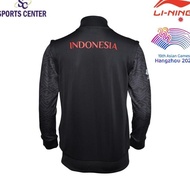 Jaket Lining Asian Games Hangzhou Official Tim Indonesia AATT051 Black