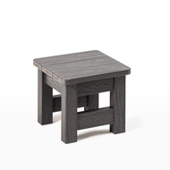 [特價]【Amos】大和日式塑木防水防潮浴椅(小)胡桃木色