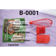B-0001 Solet soled silicone brush silicone stirrer