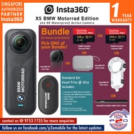 Insta360 X5 BMW Motorrad Edition 360 8K Waterproof Action Camera