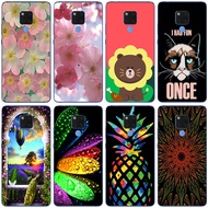 Huawei Mate 20 X Printed Case Clear Silicone TPU Back Cover Cartoon Soft Mobile Phone Casing For Mat