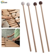 [Szlinyou1] 2Pcs Xylophone Mallet Chime with Wood Handle Wood Mallets Percussion Sticks